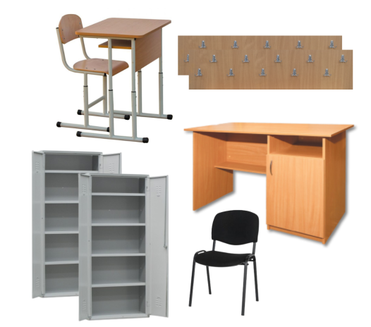 Pachet mobilier școlar pentru o sală de clasă: Basic